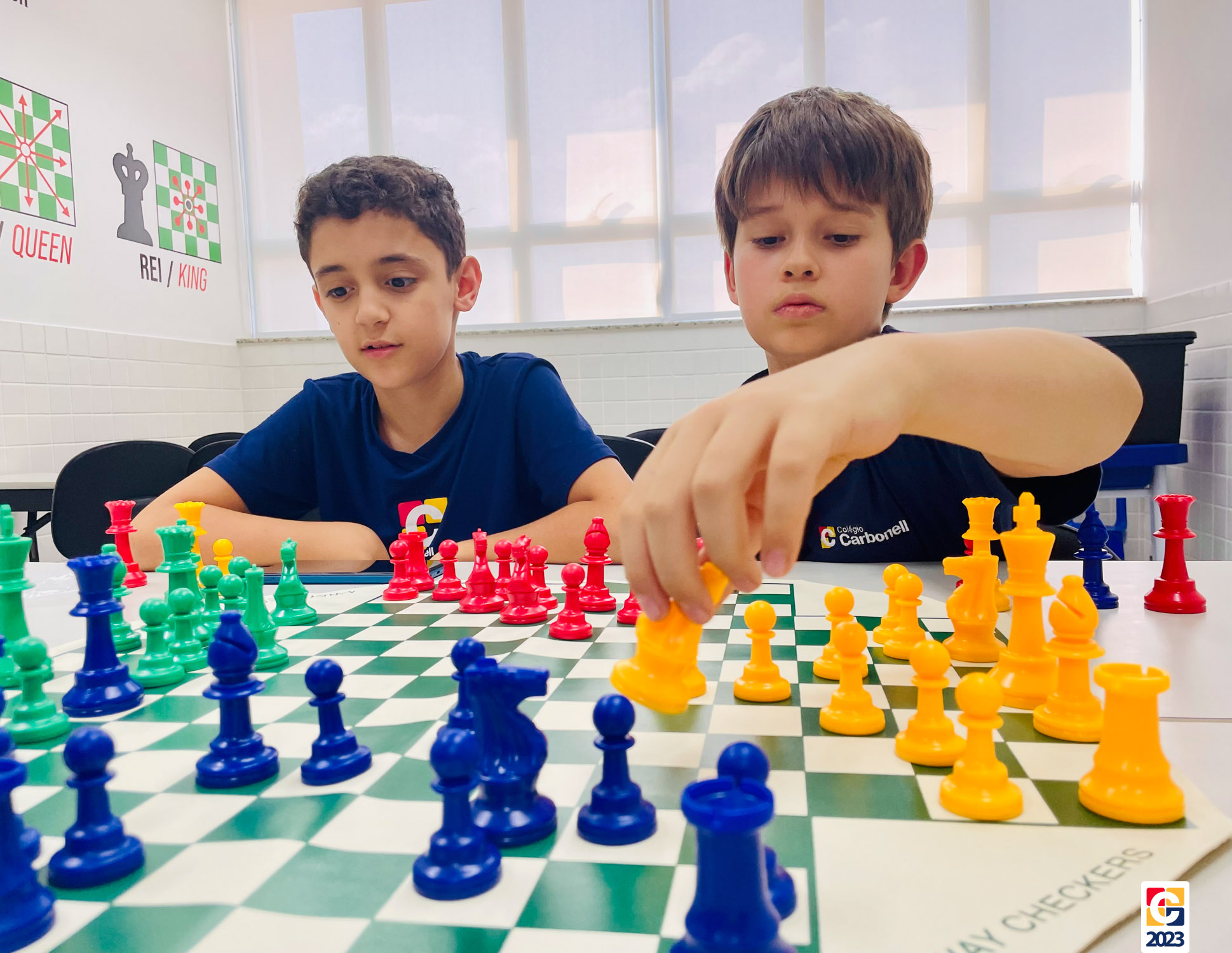 Alunos de xadrez da Educação Infantil são premiados - Colégio